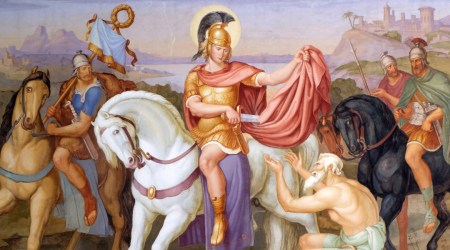 Cómo sobrevivió el gran santo Martín al veneno