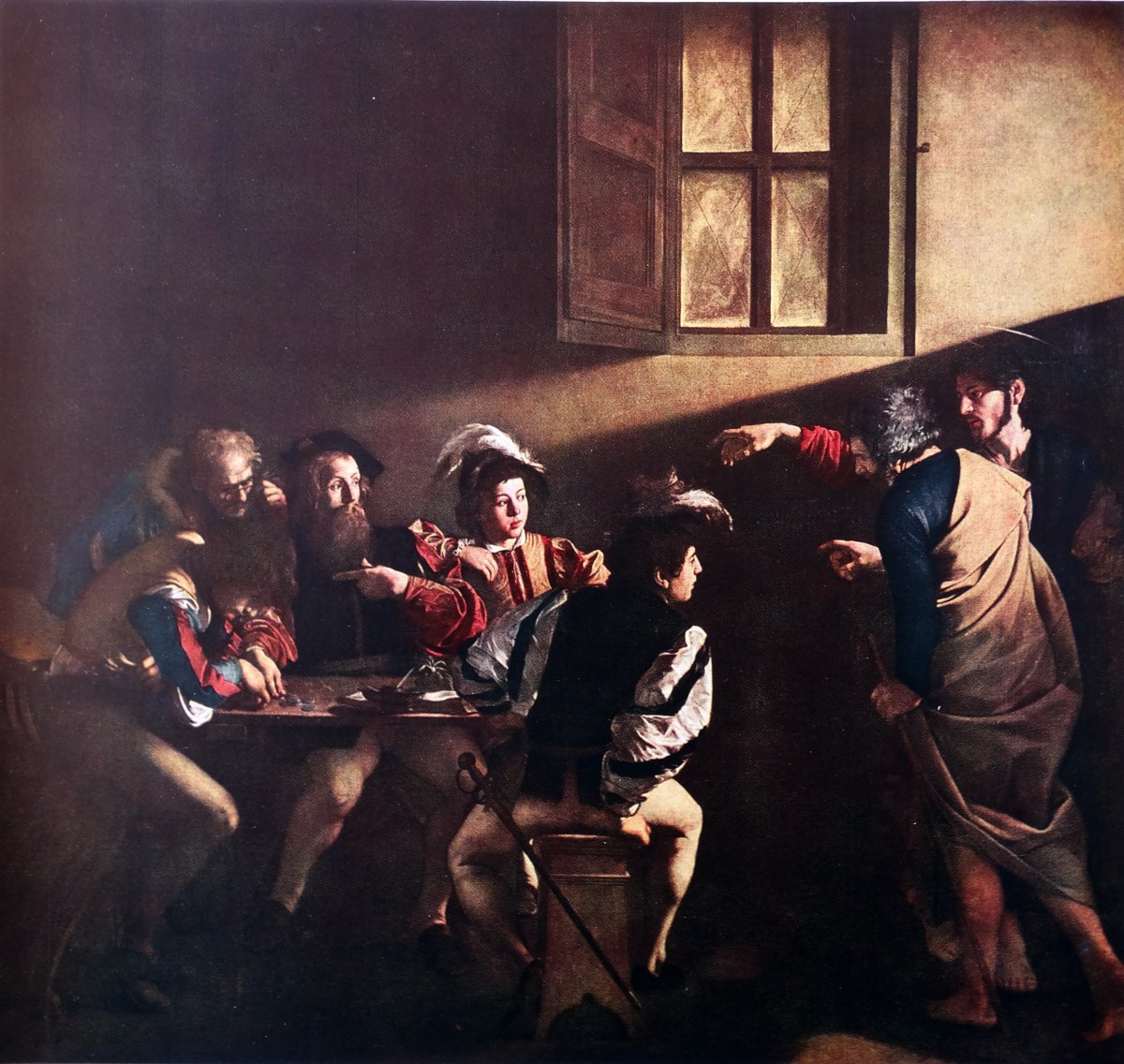 la vocation de st mathieu caravage