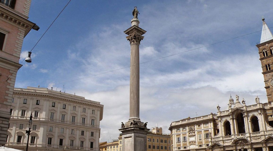 La profecía de la columna de Santa María Mayor en Roma