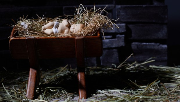 Jésus dans une mangeoire
