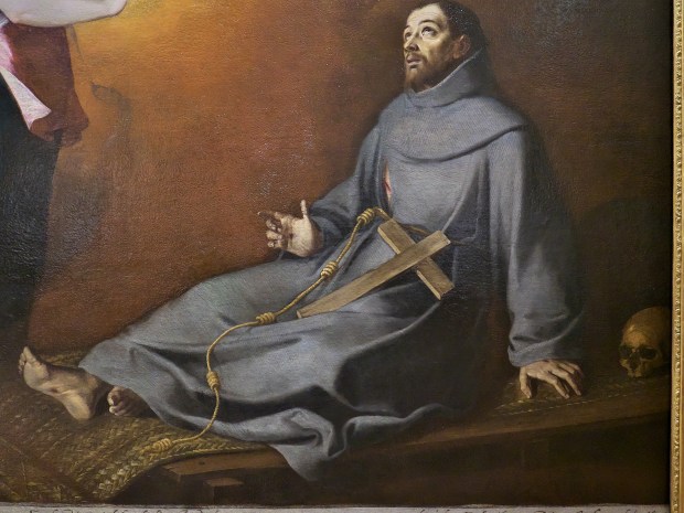 san francisco de asis pintura el éxtasis