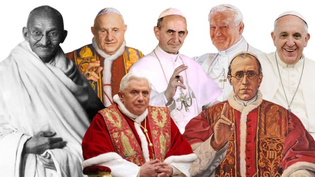 GANDHI+POPES