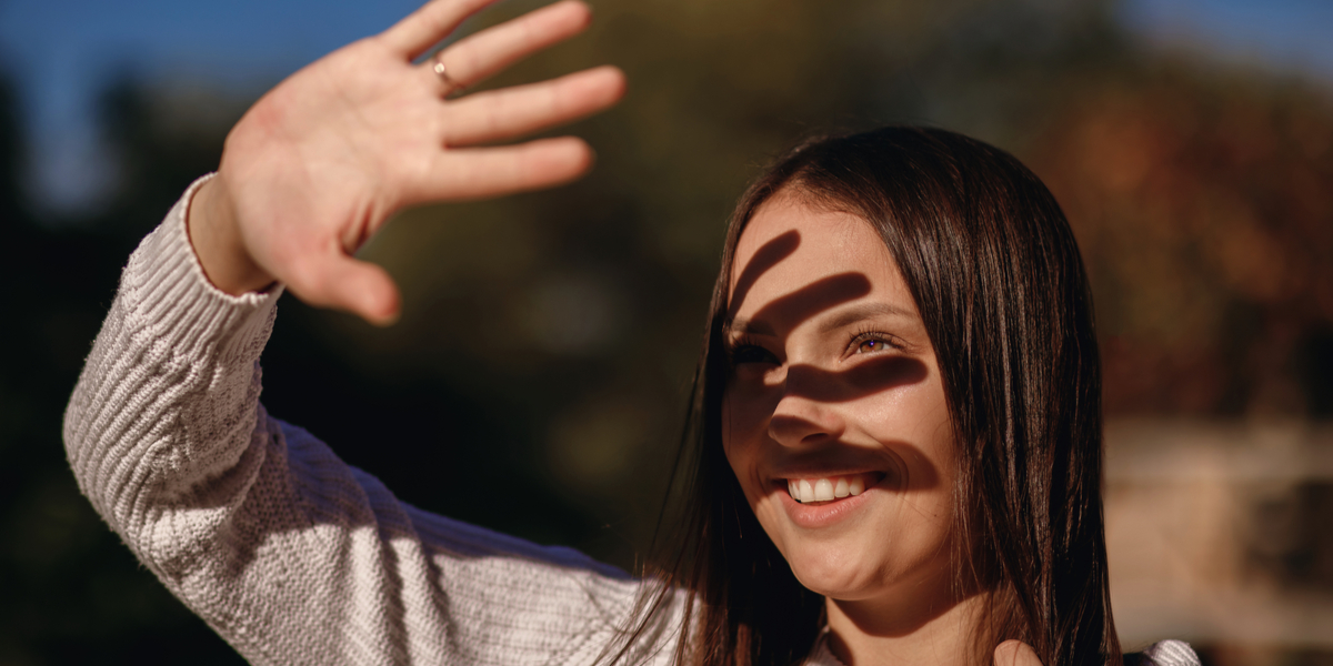 GIRL, SUN, FACE