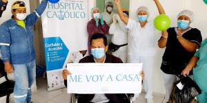 “Me voy a casa”: El obispo “ilustre” que venció el coronavirus
