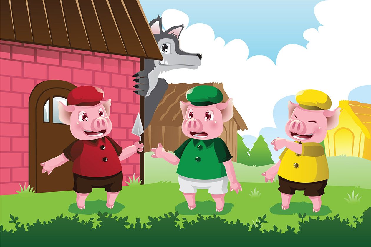 THREE LITTLE PIGS