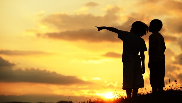 KIDS, FUTURE, SUNSET