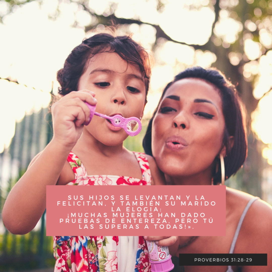 Frases de la Biblia dedicadas a las mamás