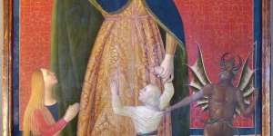 Cuando la Virgen María defendió a un niño de las manos del demonio