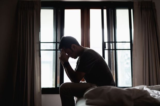 sad man
