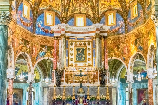 Shrine of Our Lady of the Rosary of Pompei, Italy