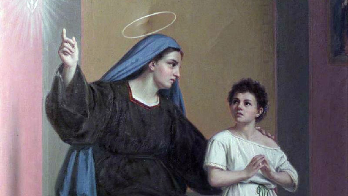 SAINT MONICA AND SAINT AUGUSTINE