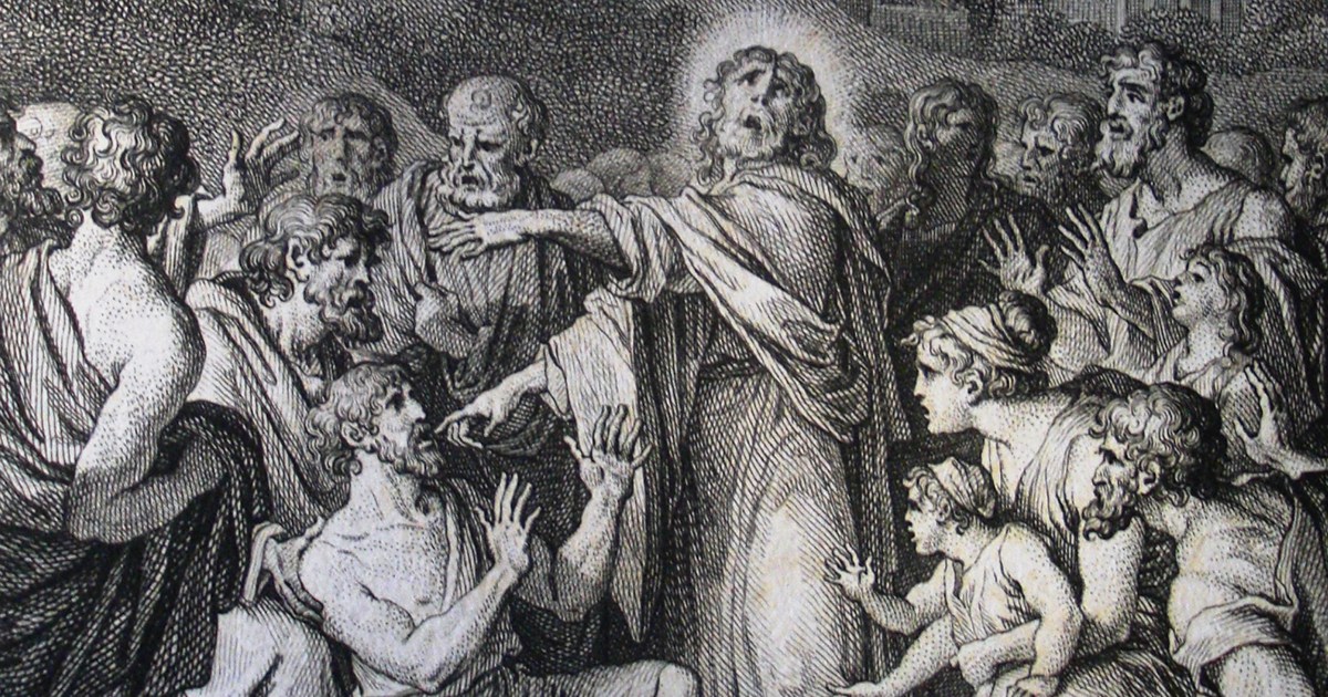 Esto nos enseña la forma en que Jesús curaba en los Evangelios