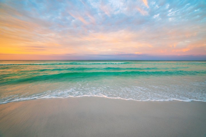 BEACH, DAWN, OCEAN