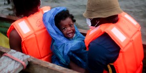El “Tapón de Darién” y los niños que buscan sobrevivir