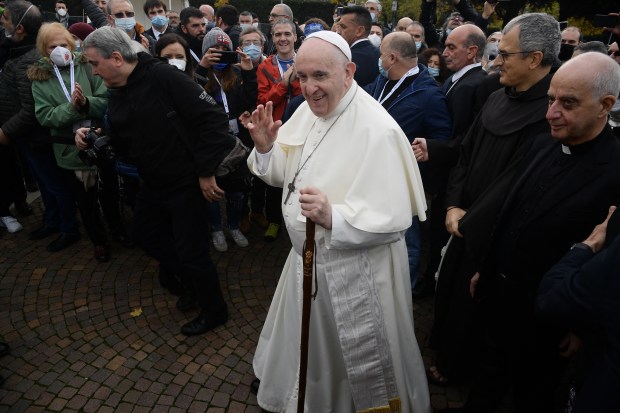 POPE FRANCIS - WORLD DAY OF THE POOR - ASSISI - AFP