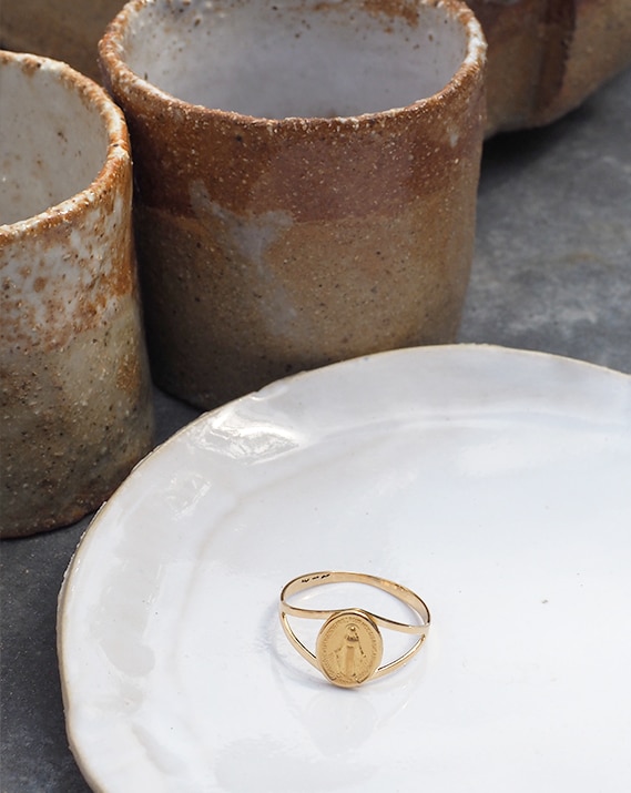 Bague médaille miraculeuse