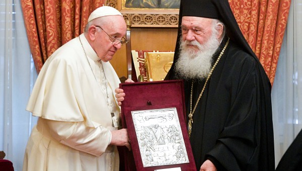 GREECE-VATICAN-RELIGION-POPE-AFP