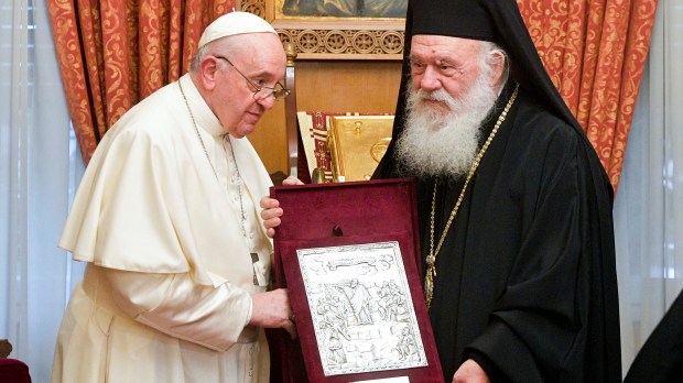 GREECE-VATICAN-RELIGION-POPE-AFP