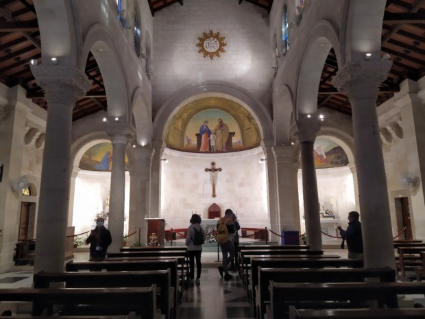 Nazaret: iglesia de san José y casa de la Sagrada Familia