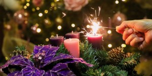 Oración para encender la primera vela de la corona de Adviento