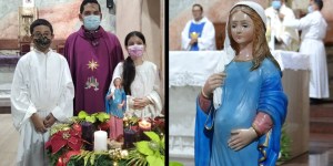 Virgen de la Dulce Espera recuerda la venida del Niño Jesús y la defensa de la vida