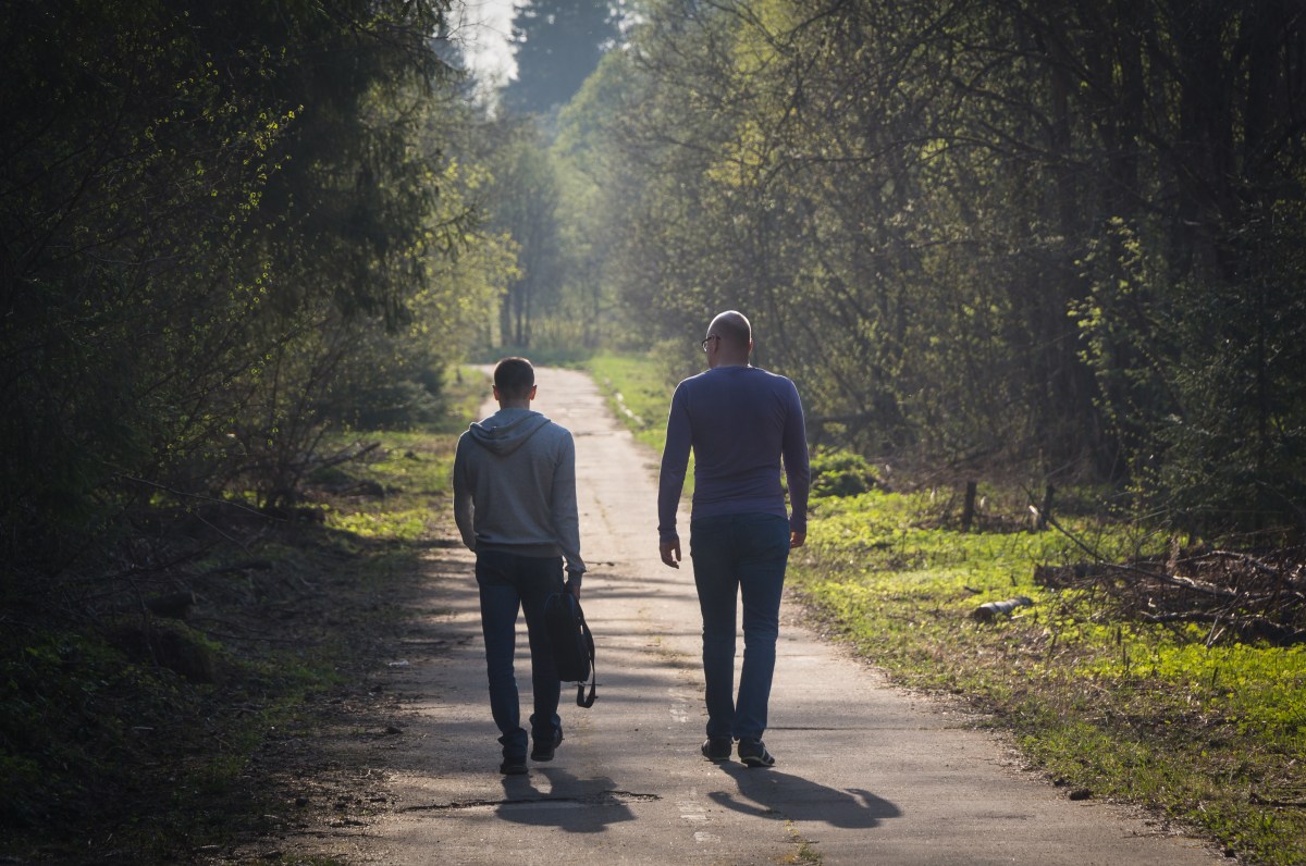 TWO FRIENDS, WALK