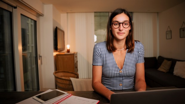 Mujer trabajando