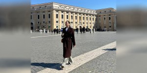 El Papa Francisco recibe de Tamara Falcó a la «Virgen de la Alegría»