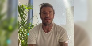 Beckham presta su Instagram a una médico ucraniana