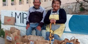 Chile: Una cadena de favores se mueve con fuerza por las personas mayores