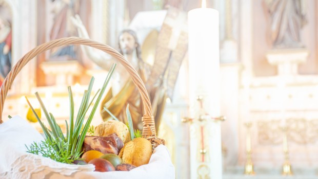cesta de pascua