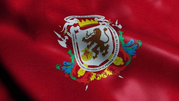escudo caracas bandera