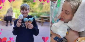 Bautizado en la cama del hospital, un niño británico con daño cerebral lucha por su vida