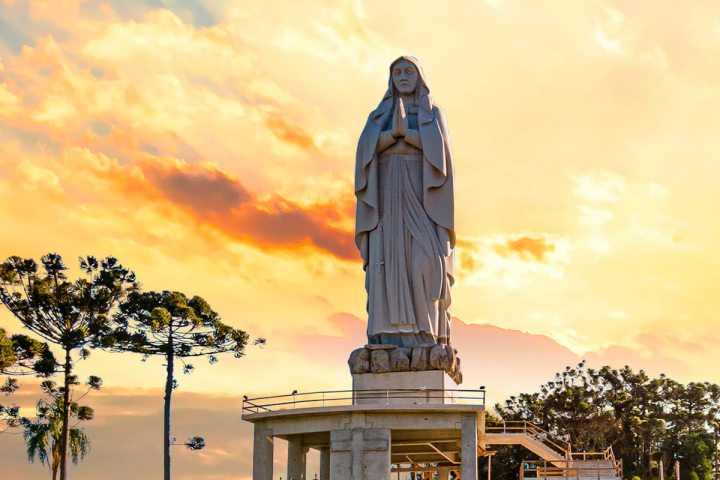 Monumento de Nossa Senhora de Lourdes em Ituporanga
