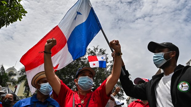 protestas en panama