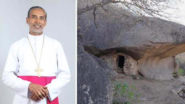 biskup z Indii chce zostać pustelnikiem