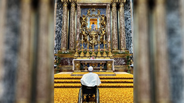 Pope-Francis-at-the-Basilica-of-Santa-Maria-Maggiore