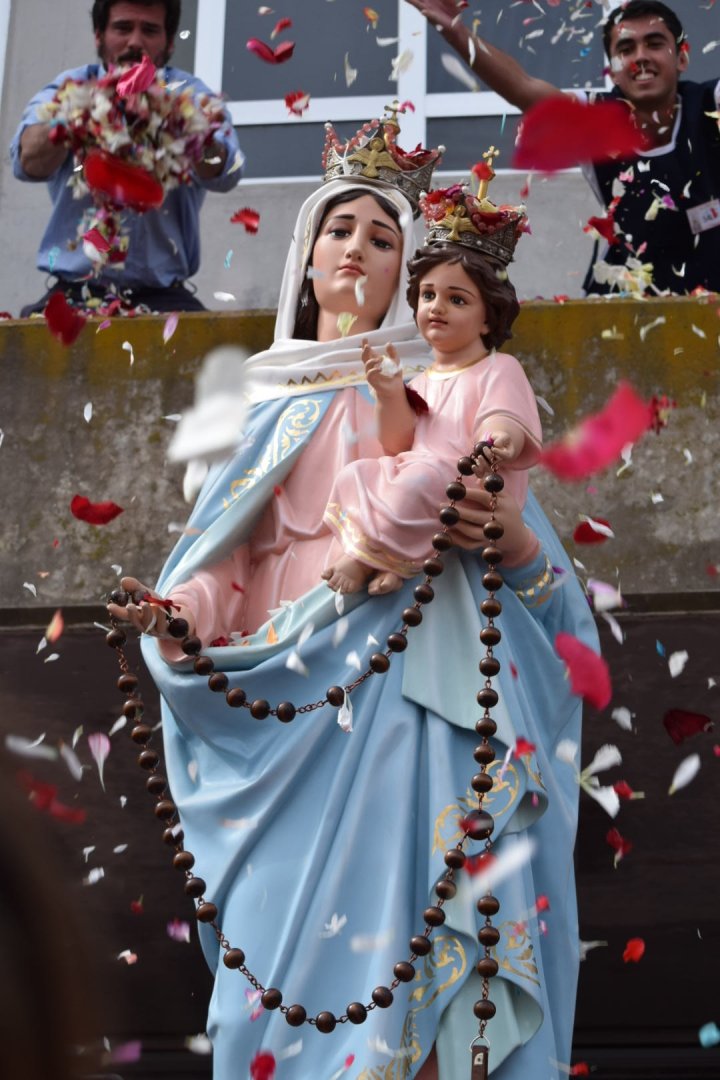 Medio millón de peregrinos para honrar a María en San Nicolás