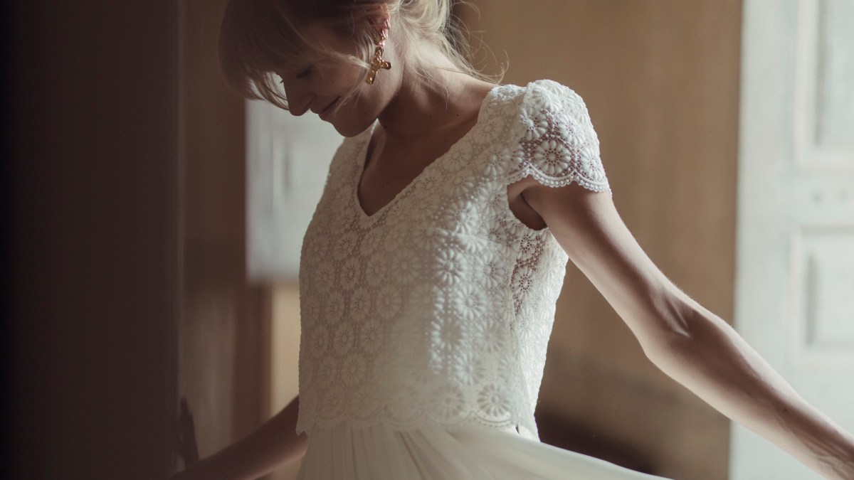 Wedding dress 2023 Laure de Sagazan