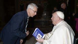Padre-Migue-Yanez-yanez and Pope Francis