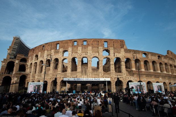 Pope Francis religious leaders Colosseum international peace summit -The Cry for Peace