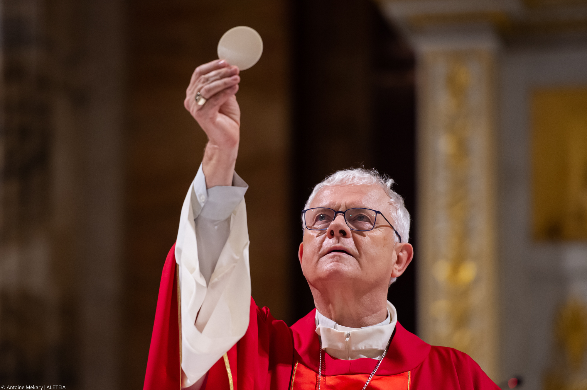 Belgian bishops on an Ad Limina visit to Rome