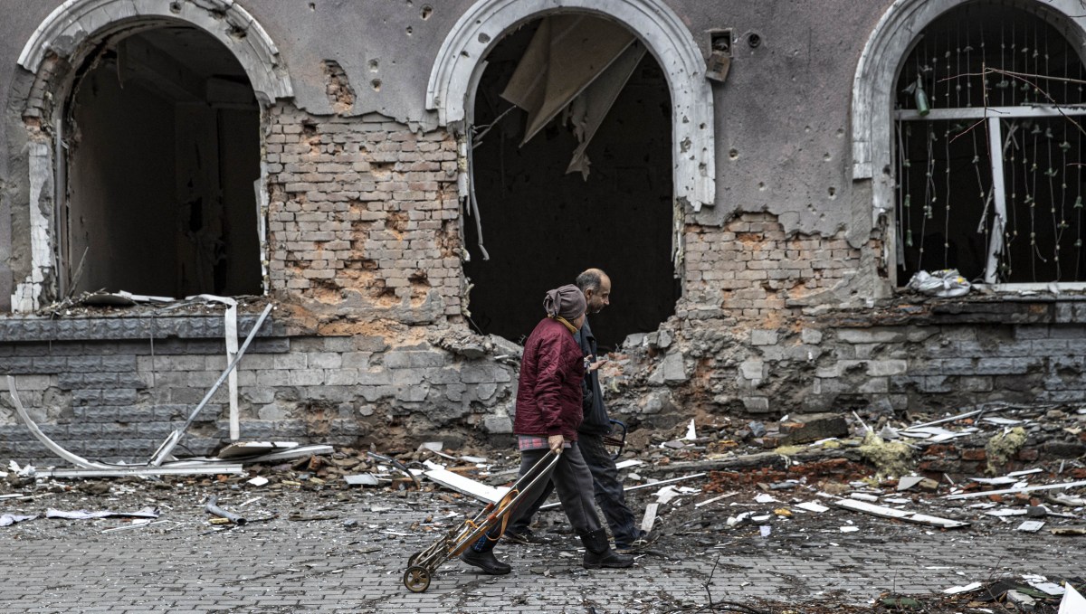 UKRAINE WAR DESTRUCTION