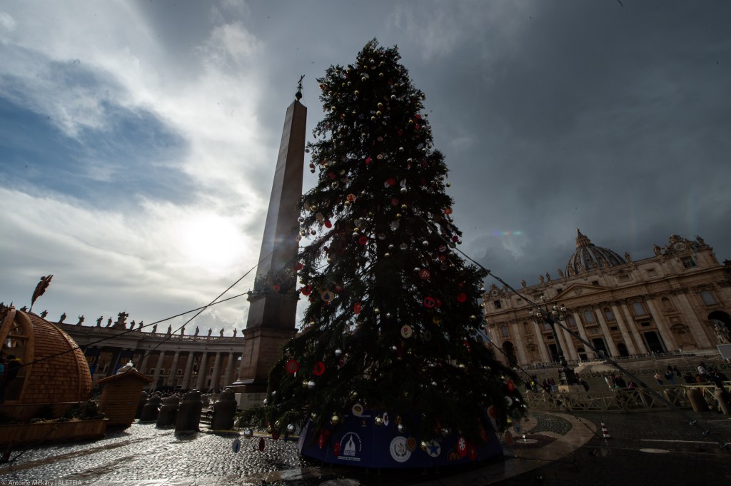 Press preview for the Christmas Crib in St. Peter's Square December 03, 2022