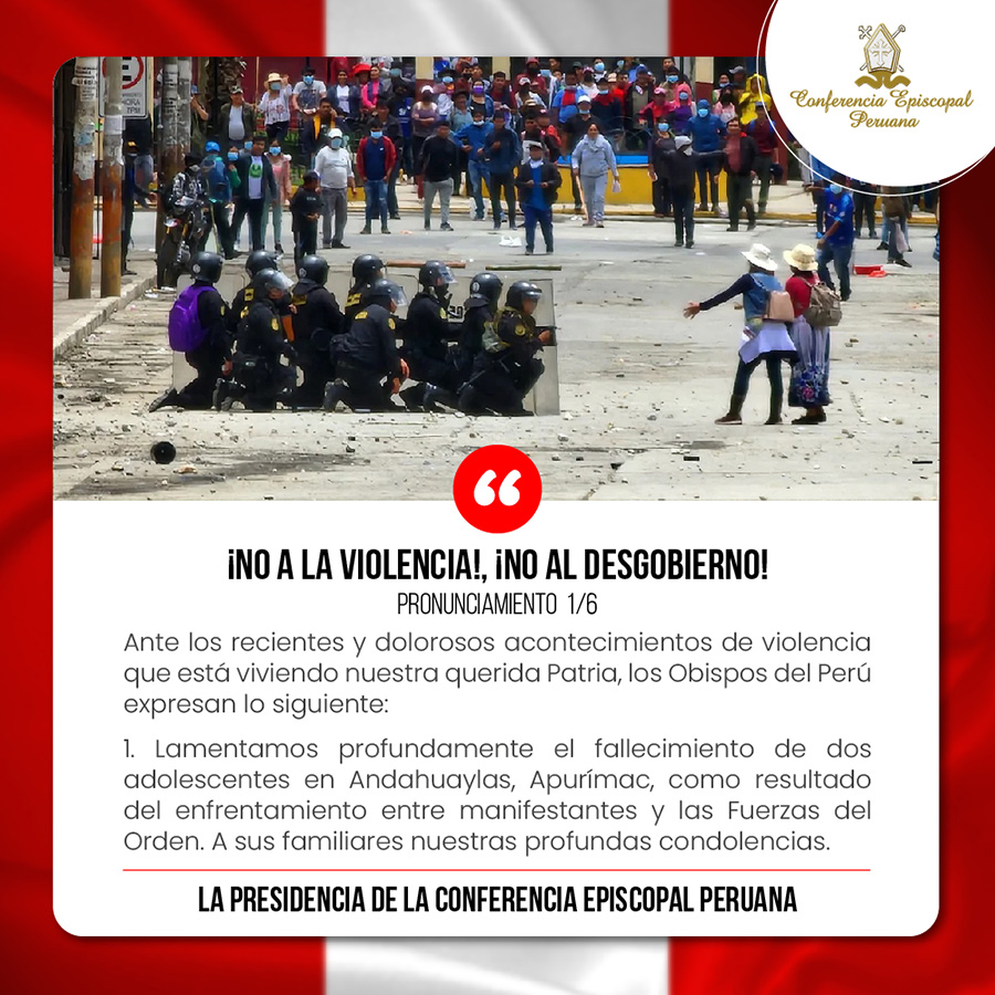 ¡No a la violencia!