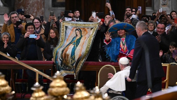 Pope-Francis-delivers-his-homily-during-a-mass-for-Our-Lady-of-Guadalupe-on-December-12-2022-AFP