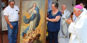 La imagen de la Inmaculada que «emergió» tras terremoto destructor en Chile