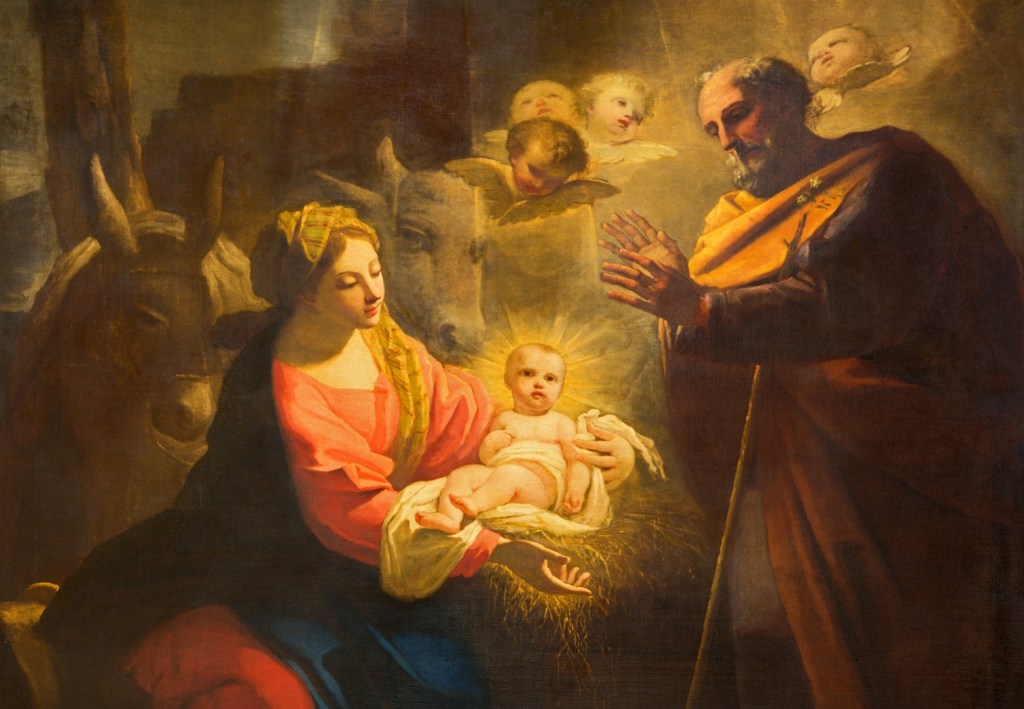 Boże Narodzenie - Święta Rodzina w Betlejem