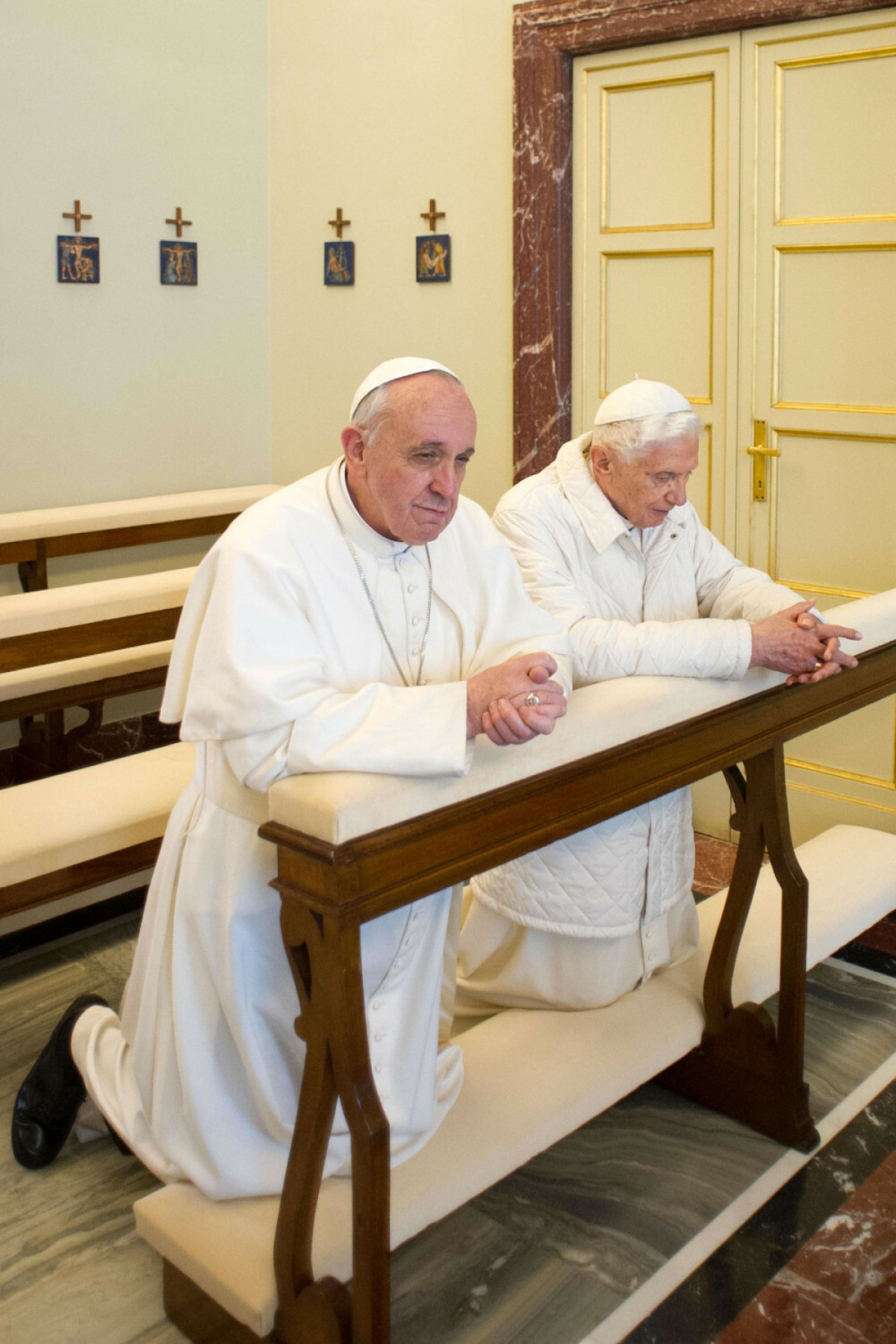 spotkania papieża Franciszka i Benedykta XVI