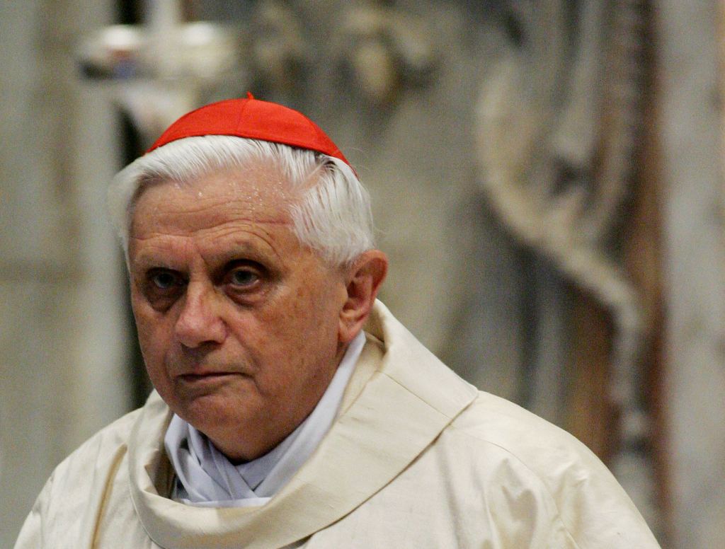 German Cardinal Joseph Ratzinger